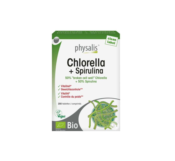 Physalis Chlorella Bio Comprimes C T Para Parapharmacie En Ligne