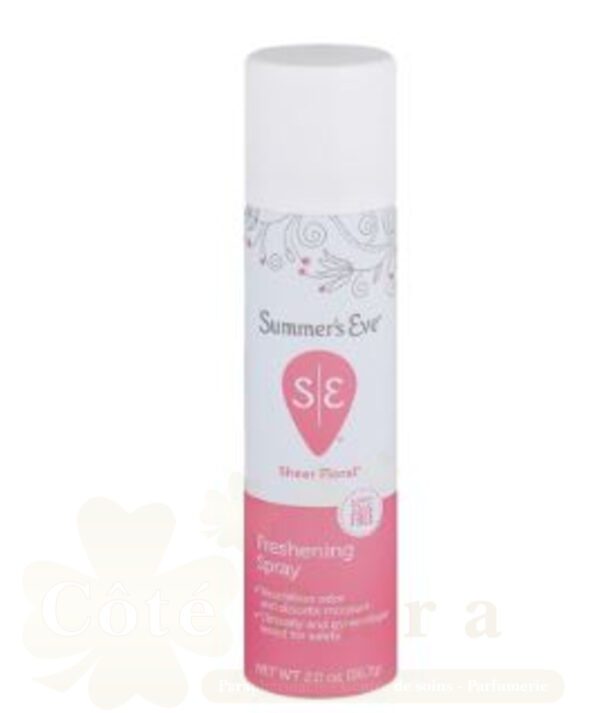 SUMMER'S EVE SHEER FLORAL FRESHENING SPRAY 56.7G