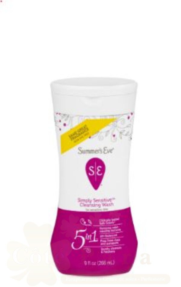 SUMMER'S EVE SIMPLY SENSITIVE CLEANSING WASH 266ML