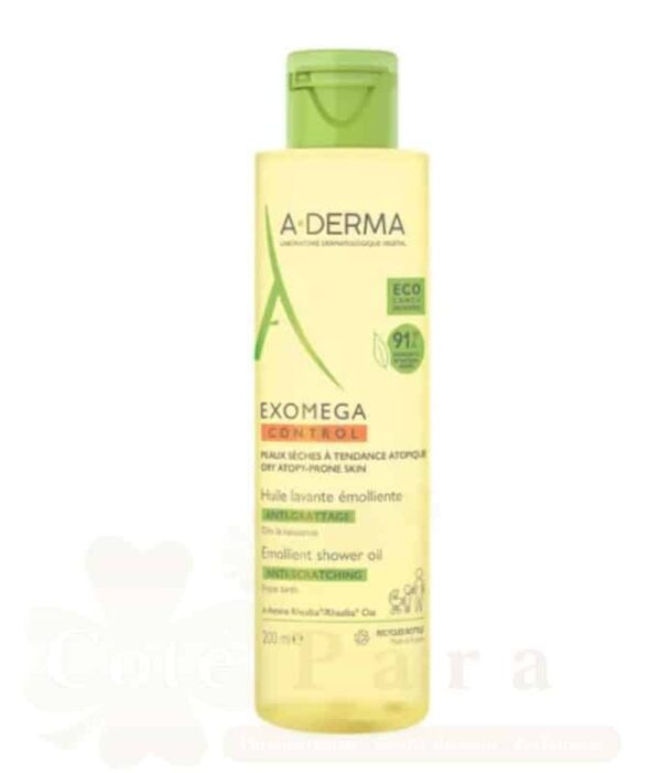 A-DERMA EXOMEGA CONTROL HUILE EMOLLIENTE 200ML