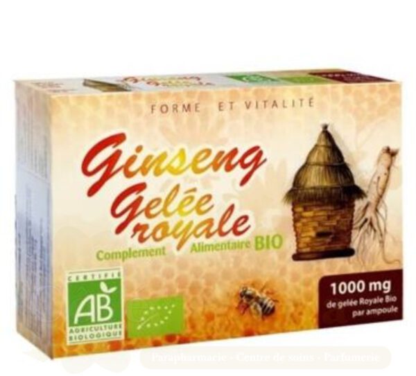 GPH DIFFUSION GINSENG GELEE ROYALE 20 AMPOULES1000MG