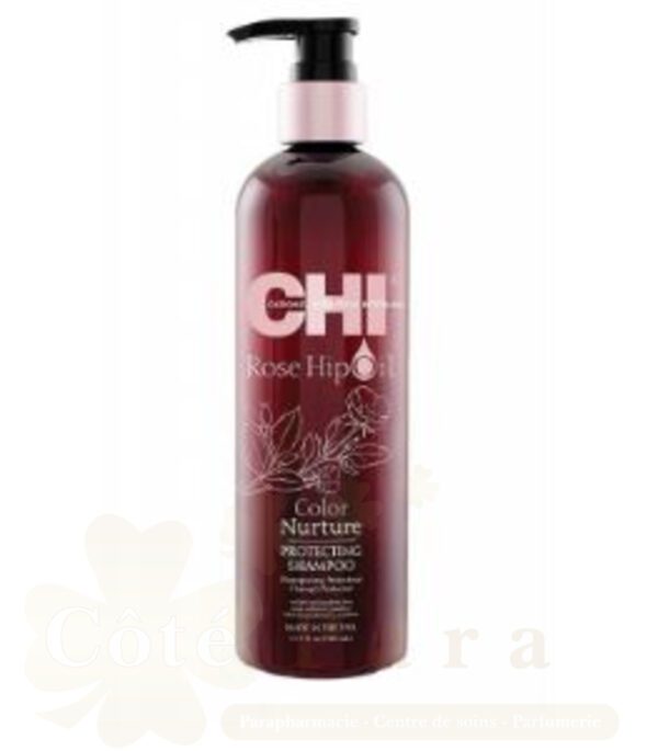 CHI ROSE HIP OIL PROTECTING SHAMPOING 340ML