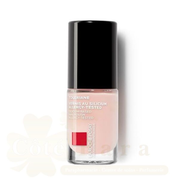 LA ROCHE POSAY TOLERIANE VERNIS A ONGLES FORTIFIANT SILICIUM COLOR CARE N02 ROSE | 6ML