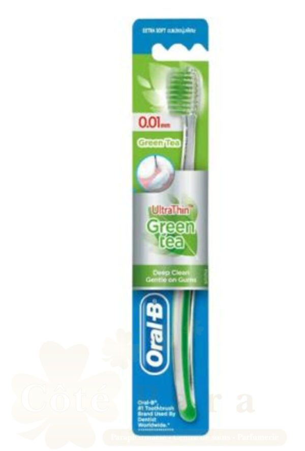 ORAL B BROSSE A DENTS ULTRATHIN VERTE