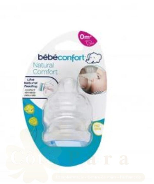 BEBE CONFORT TETINES EMOTION PHYSIO – M (0M+) - SILICONE X2