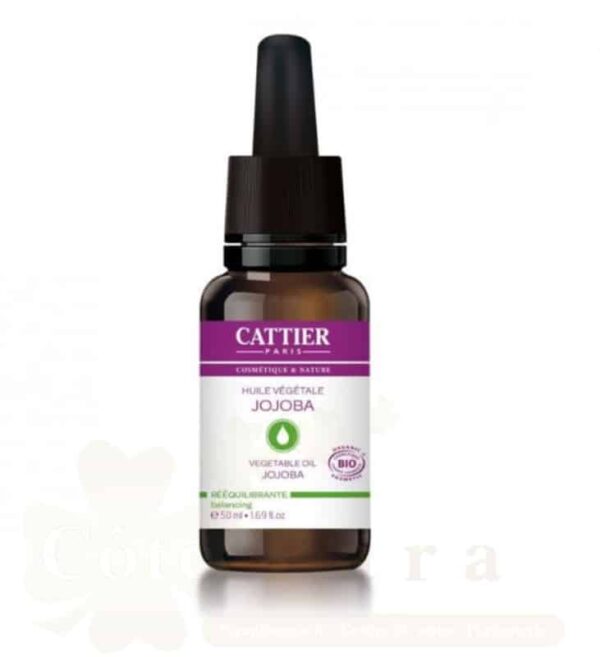 CATTIER HUILE VEGETALE JOJOBA BIO 50ML