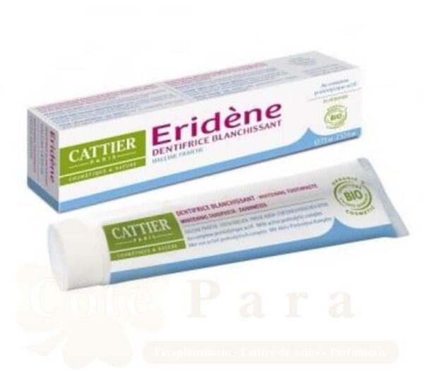 CATTIER ERIDENE BLANCHISSANT HALEINE FRAÎCHE 75ML