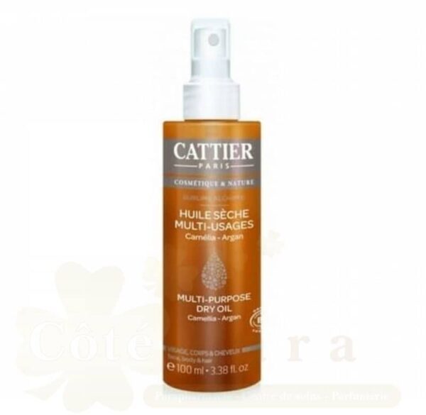 CATTIER HUILE SECHE MULTI USAGES 100ML