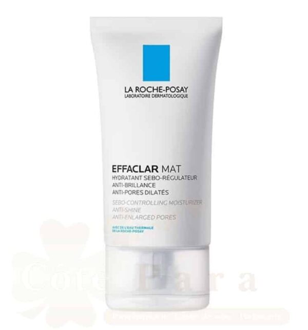 LA ROCHE POSAY EFFACLAR MAT HYDRATANT SEBO-REGULATEUR PEAU GRASSE ET SENSIBLE | 40ML