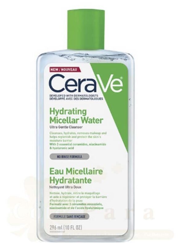 CERAVE EAU MICELLAIRE DÉMAQUILLANTE HYDRATANTE PEAU NORMALE À SÈCHE | 295ML