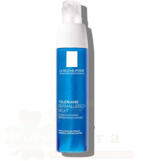 LA ROCHE POSAY TOLERIANE DERMALLERGO CREME NUIT APAISANTE RÉPARATRICE PEAU SÉCHE ALLERGIQUE | 40ML