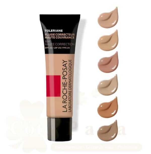 LA ROCHE POSAY TOLERIANE CORRECTEUR  DE TEINT FLUIDE N°9.5 SPF25 | 30ML