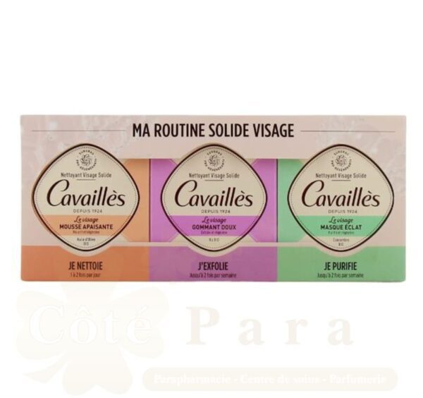 ROGE CAVAILLES COFFRET MA ROUTINE SOLIDE VISAGE X3 210 GR