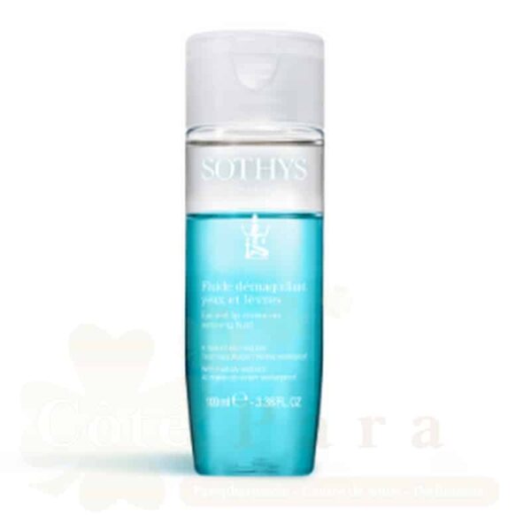 SOTHYS FLUIDE DEMAQUILLANT BIPHASE  YEUX ET LEVRES 100ML