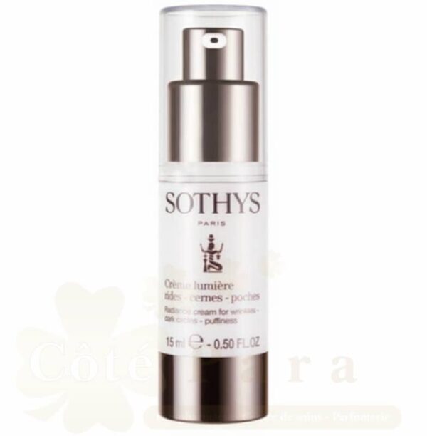 SOTHYS CREME LUMIERE RIDES CERNES POCHES 15ML