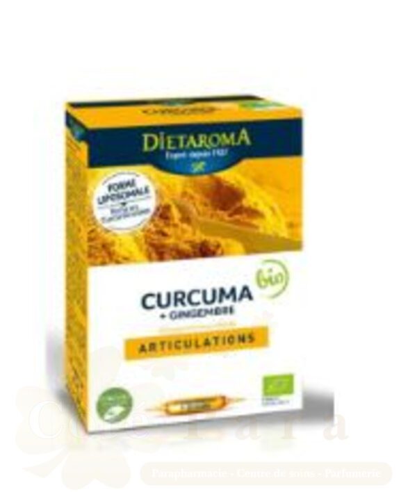 DIETAROMA CURCUMA BIO 20AMPOULES   xxxxx