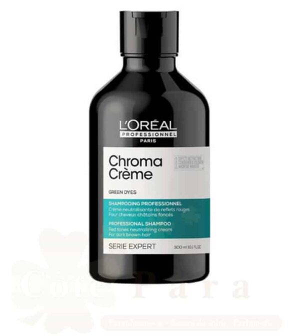L'OREAL PROFESSIONNEL SERIE EXPERT CHROMA SHAMPOING GREEN DYES ANTI-REFLETS ROUGES 300ML