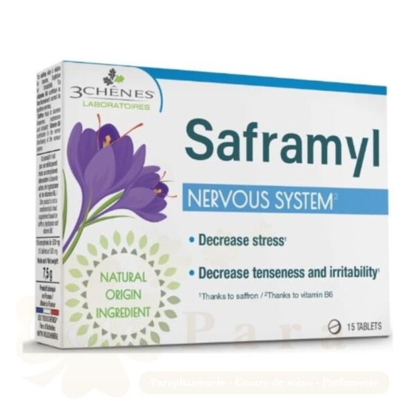 3 CHENES SAFRAMYL 15 COMPRIMES