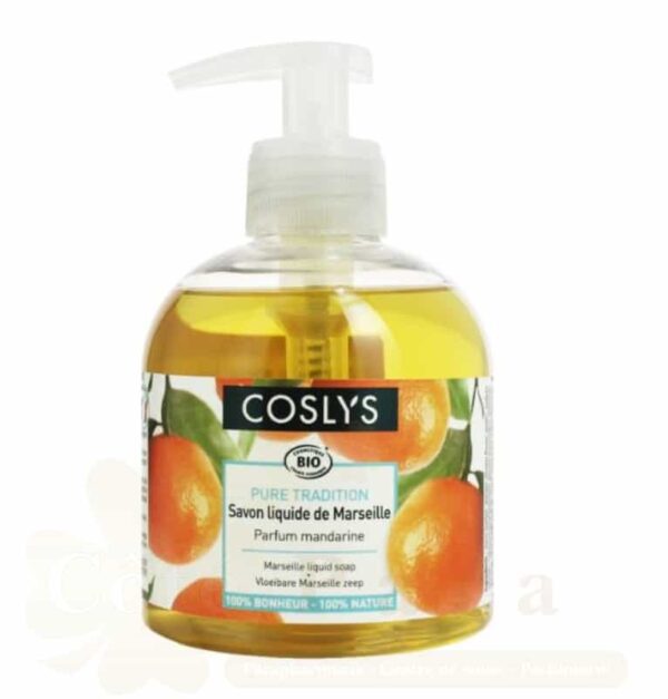 COSLYS SAVON DE MARSEILLE MANDARINE 300ML