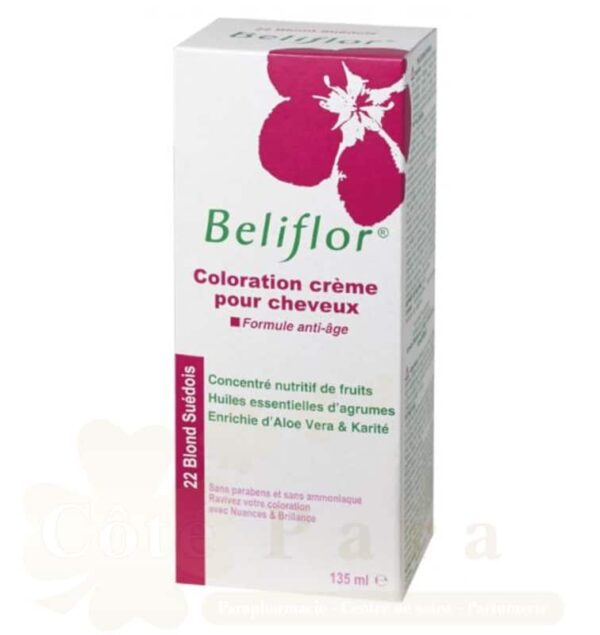 BELIFLOR COLORATION 22 BLOND SUEDOIS