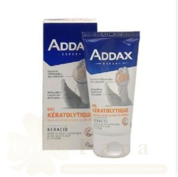 ADDAX KERACID GEL KERATOLYTIQUE PIEDS CALLOSITES