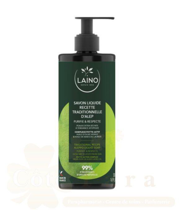 LAINO SAVON LIQUIDE RECETTE TRADITIONNELLE D'ALEP 500ML