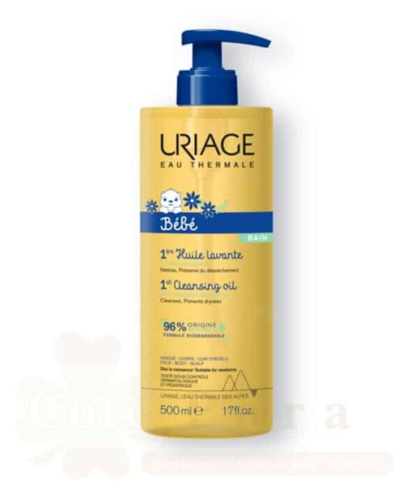 URIAGE BEBE HUILE LAVANTE 500ML