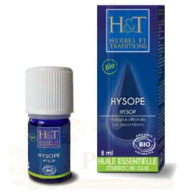 HERBES ET TRADITIONS HUILE ESSENTIELLE HYSOPE BIO 5ML