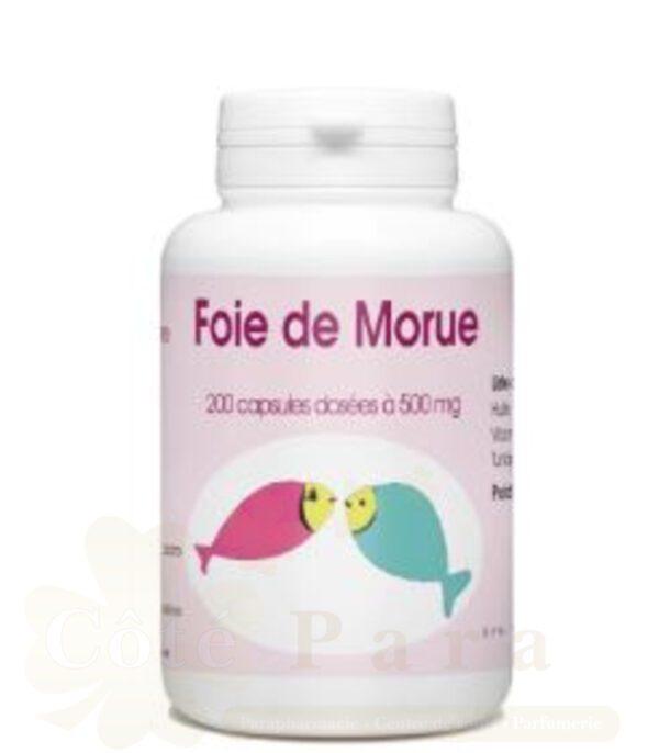 GPH DIFFUSION HUILE DE FOIE DE MORUE 200 CAPSULES