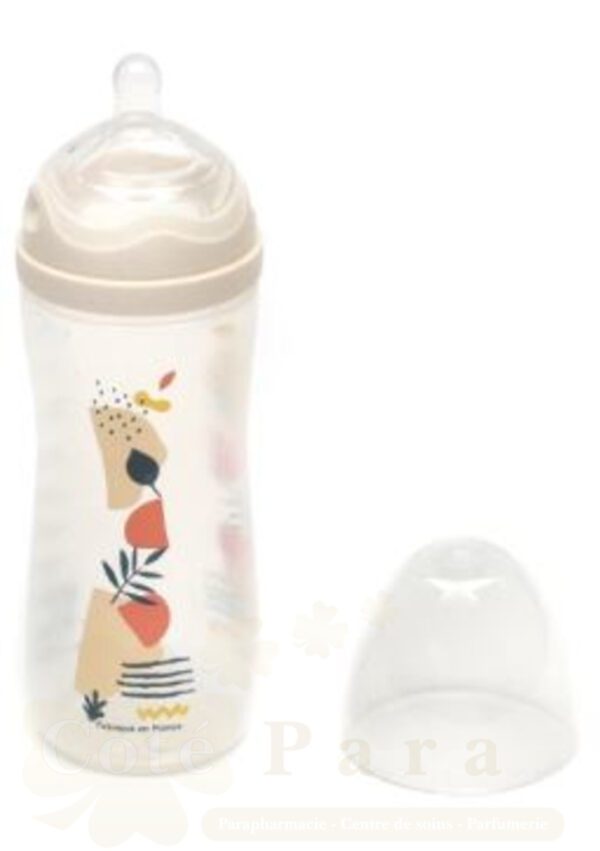DODIE BIBERON MULT PERFORE 330ML BLEU 0+ M TETINE BIOMIMETISME D3    12714