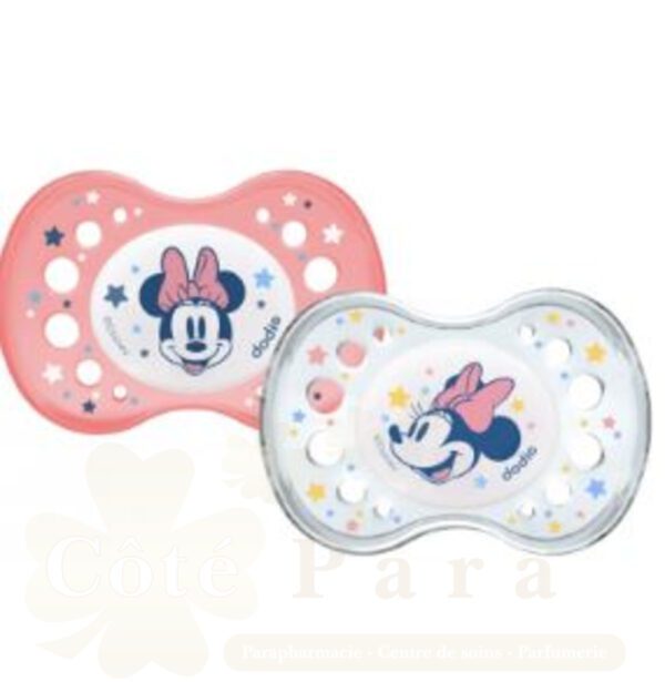 DODIE SUCETTES ANATOMIQUE NUIT MINNIE +18M A74