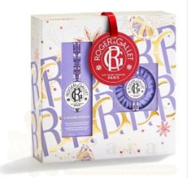 ROGER & GALLET COFFRET LAVANDE ROYALE(EAU PARFUMEE 100ML+ SAVON 100G)
