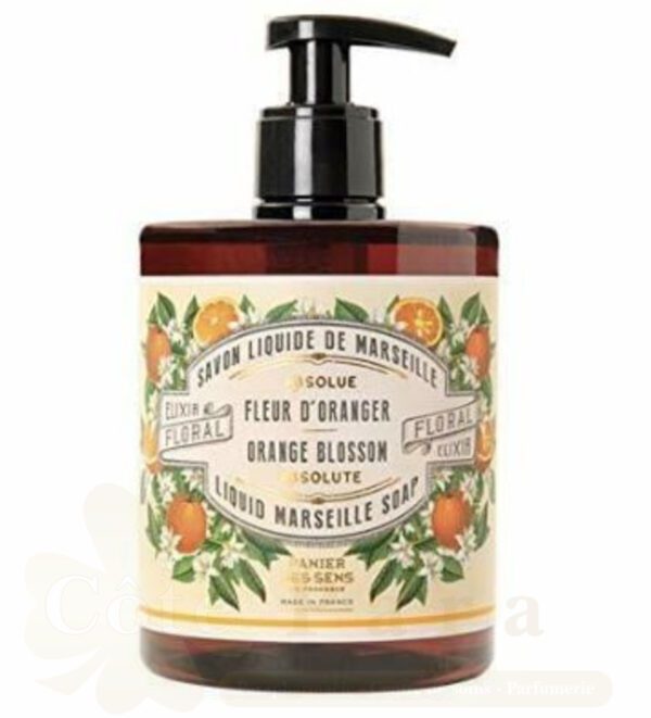PANIER DES SENS SAVON LIQUIDE DE MARSEILLE FLEUR D'ORANGER 500ML