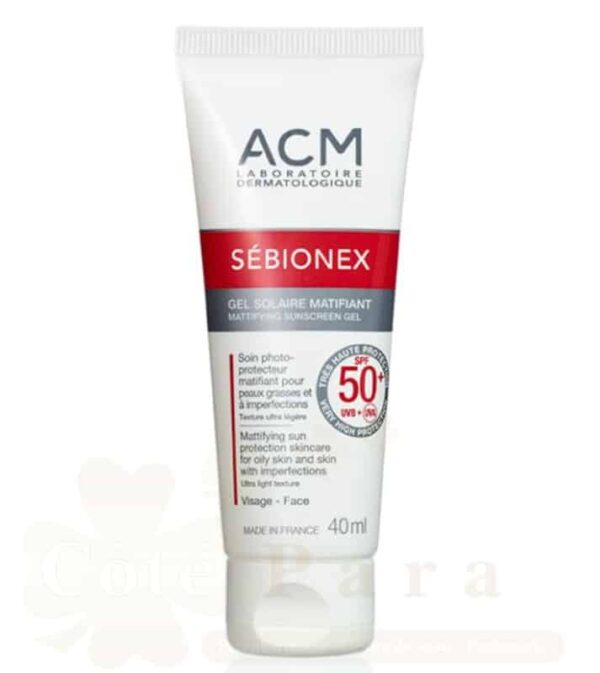 ACM SEBIONEX ECRAN GEL SOLAIRE MATIFIANT 40ML