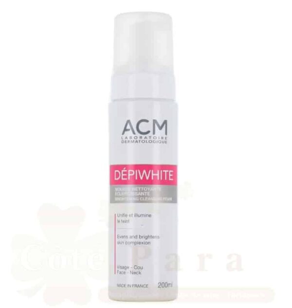 ACM DEPIWHITE MOUSSE NETTOYANTE ECLARCISSANTE 200ML
