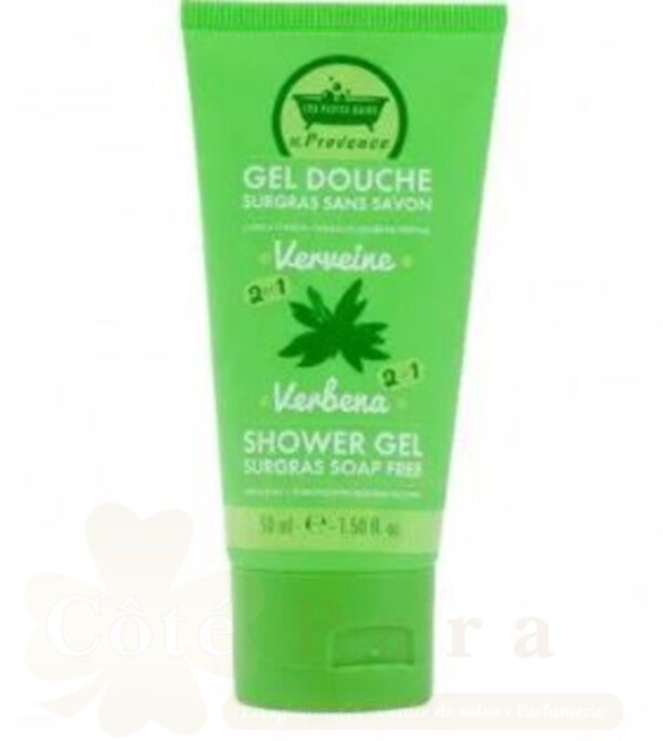 LES PETITS BAINS DE PROVENCE GEL DOUCHE SURGRAS VERVEINE 50ML