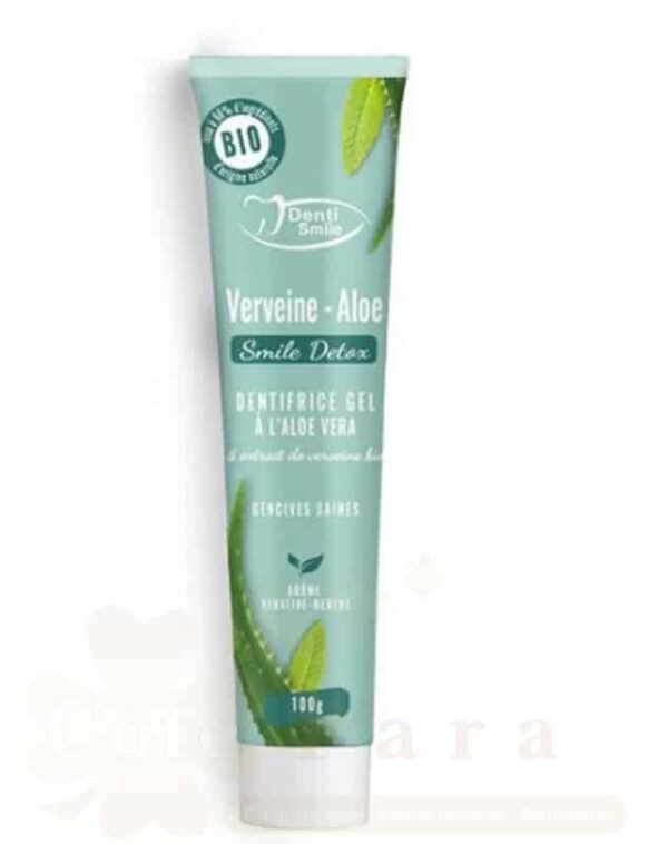 DENTI SMILE DENTIFRICE VERVEINE ALOE 100G