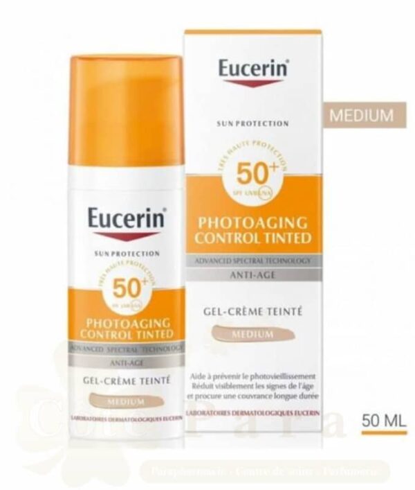 EUCERIN ECRAN SUN CREME VISAGE TEINTE 50ML