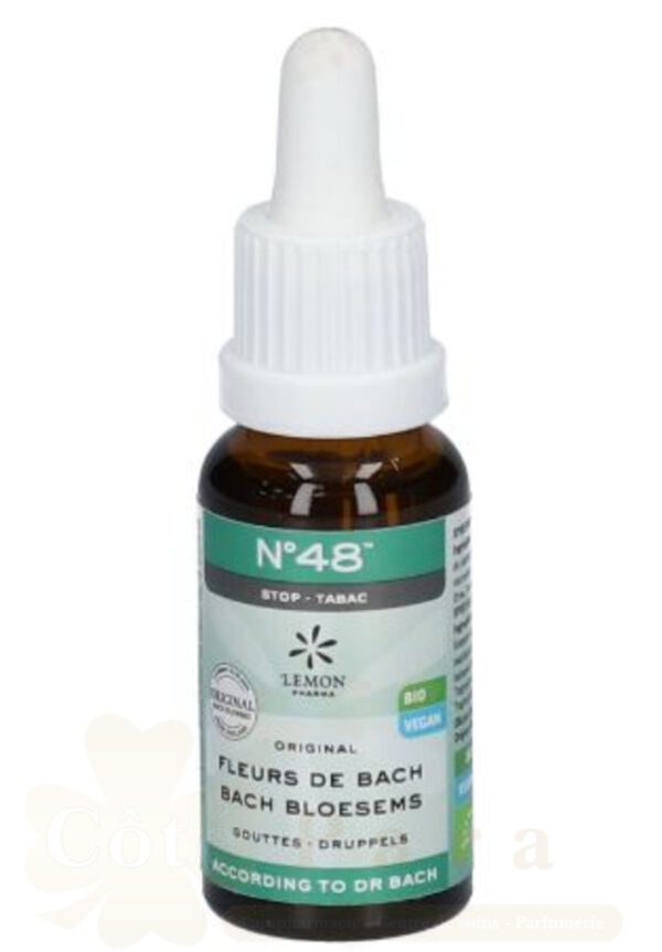 LEMON PHARMA STOP-TABAC GOUTTES FLEURS DE BACH 20ML