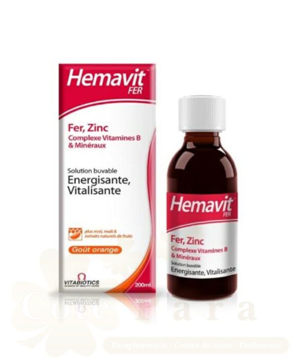 HEMAVIT FER B12 LIQUIDE 200ML