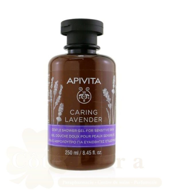 APIVITA GEL DOUCHE LAVANDE PEAU SENSIBLE  250ML