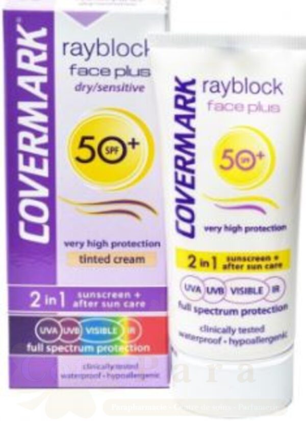 COVERMARK RAYBLOCK FACE PLUS OILY ACNEIC TENTE SPF30 SOFT BROWN 50ML