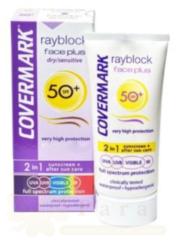 COVERMARK RAYBLOCK FACE PLUS DRY-SENSITIVE SPF50+ 50ML