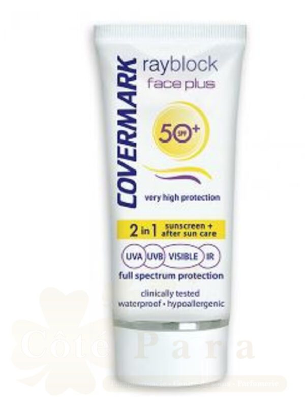 COVERMARK RAYBLOCK FACE PLUS OILY ACNEIC SOFT BROWN SPF50+ 50ML