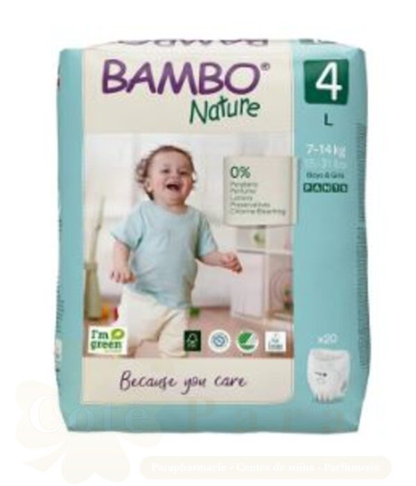 BAMBO NATURE CULOTTE D'APPRENTISSAGE T4 7-14KG 22U