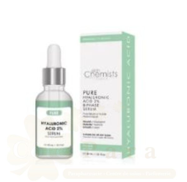 SKIN CHEMISTS SERUM PURE A L'ACIDE HYALURONIC 2% BIPHASE 30ML