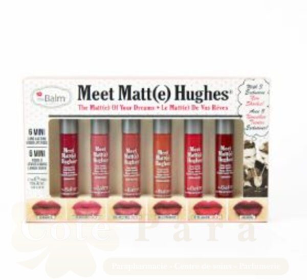 THE BALM COSMETICS MEET MATTE HUGHES KIT 12 T8219
