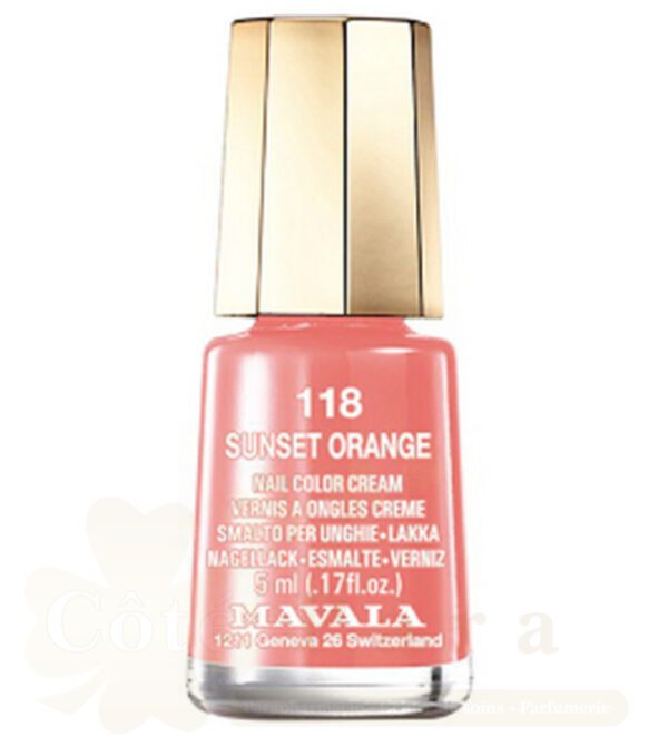 MAVALA VERNIS A ONGLES 118 SUNSET ORANGE 5ML
