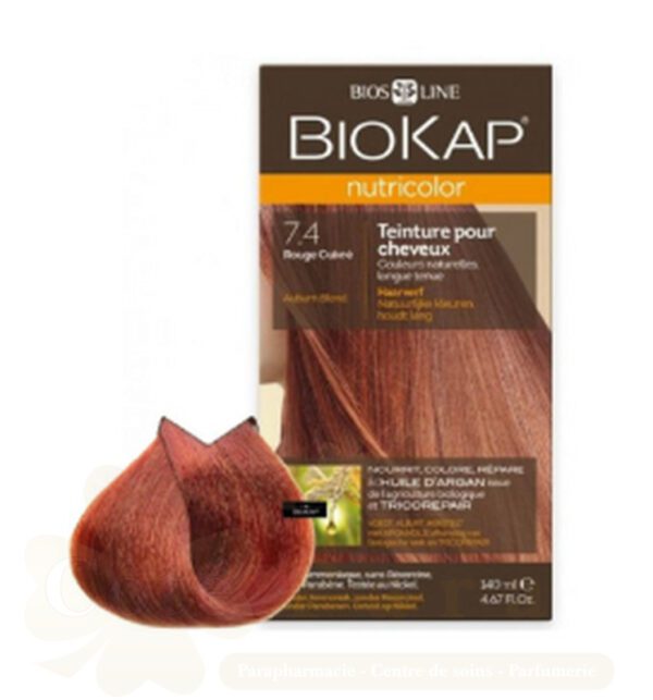 BIOKAP NUTRICOLOR 7.4 ROUGE CUIVRE