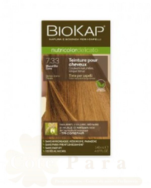 BIOKAP NUTRICOLOR DELICATO 7.0 BLOND MOYEN NATUREL